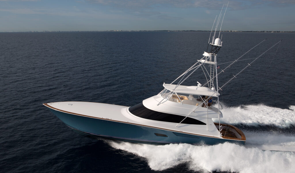 Why the Enclosed Bridge Viking 80 is an authentic fishing yacht