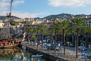 Embracing Winter Magic at Genoa’s Port: A Tranquil Haven Amidst the Chill